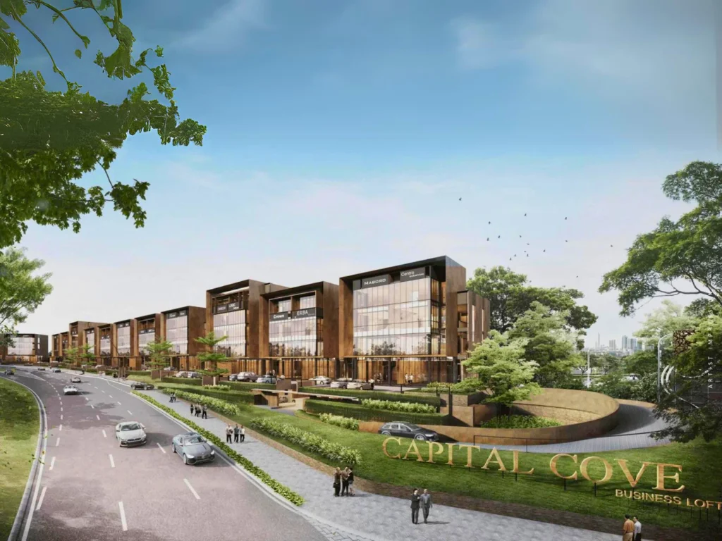Capital Cove, salah satu ruko komersial BSD